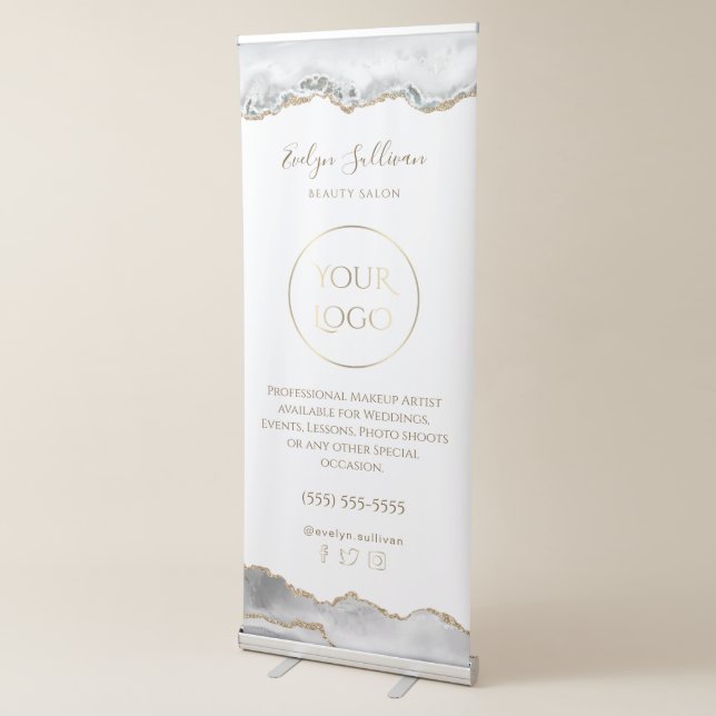 white agate retractable banner (3/4)