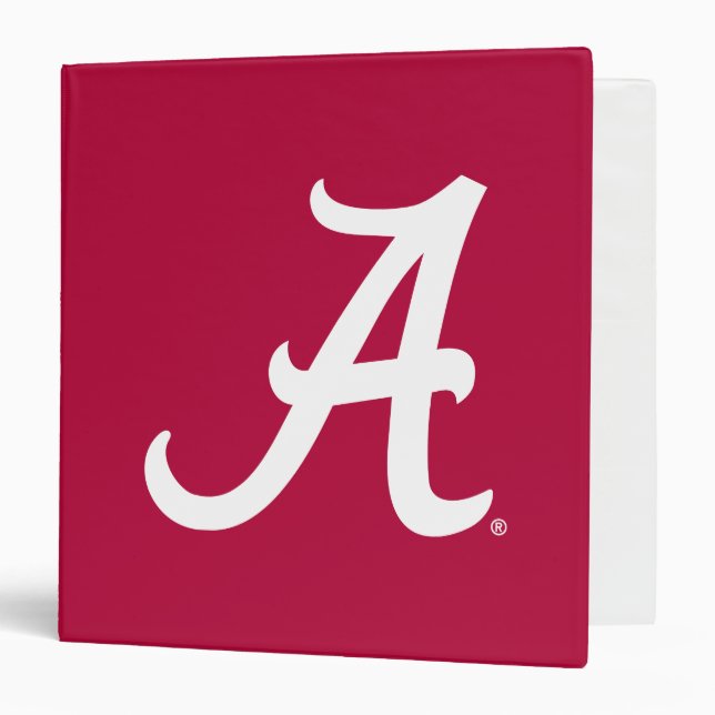 White Alabama A Binder (Front/Inside)