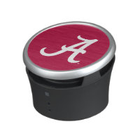 White Alabama A Bluetooth Speaker