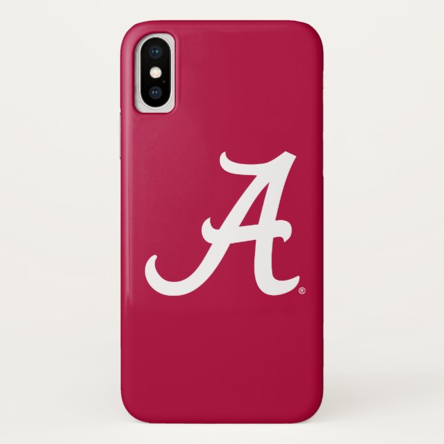White Alabama A Case-Mate iPhone Case (Back)