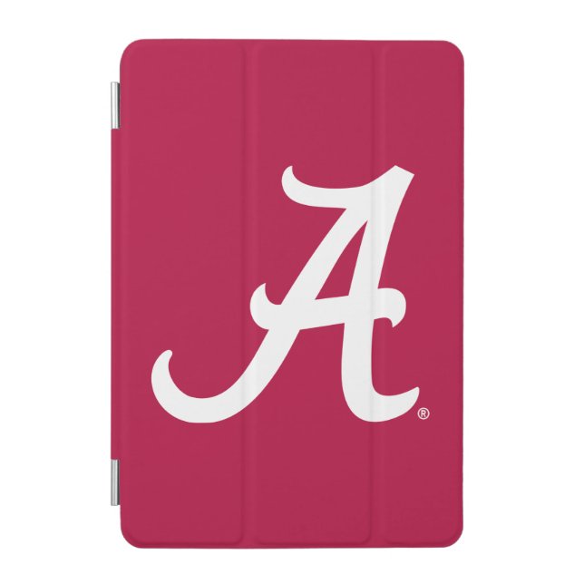 White Alabama A iPad Mini Cover (Front)