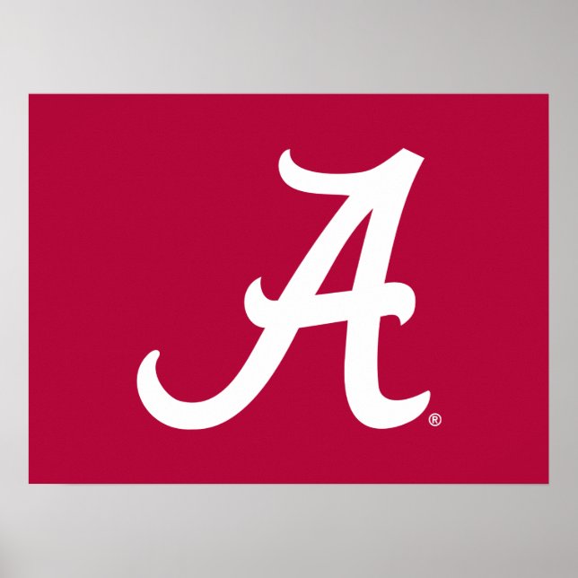 White Alabama A Poster (Front)