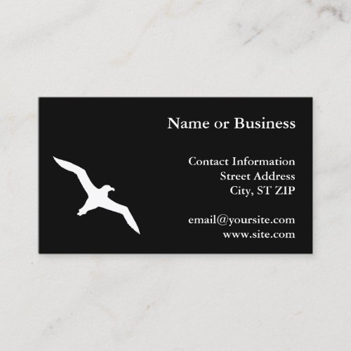 White Albatross Business Card