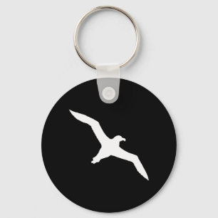 White Albatross Keychain