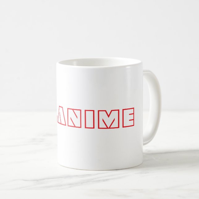 White AllAnime Mug (Front Right)