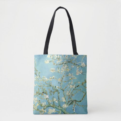 White almond blossom by Vincent Van Gogh Tote Bag
