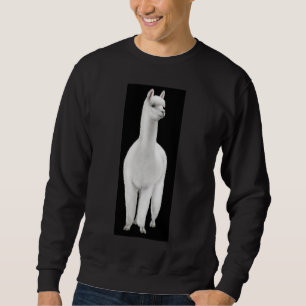 White Alpaca Sweatshirt
