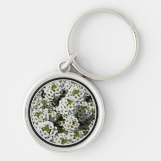 White Alyssum Keychain