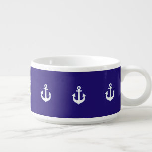 white anchors bowl