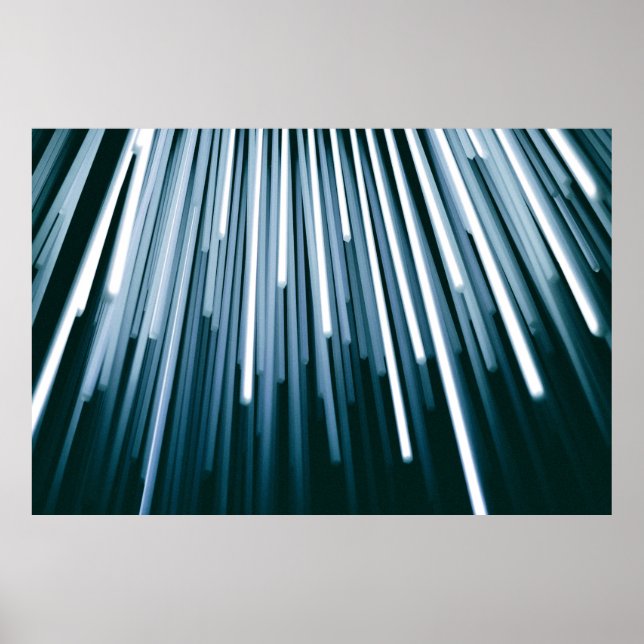 White and black digital poster (Front)