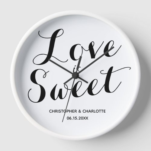 White and Black Love is Sweet Clock