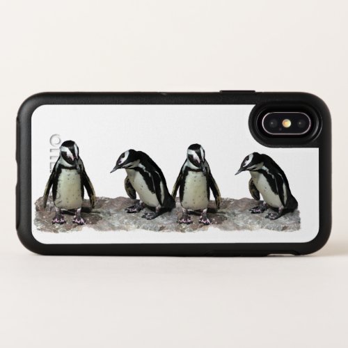 White and Black Penguins OtterBox iPhone 11 Case