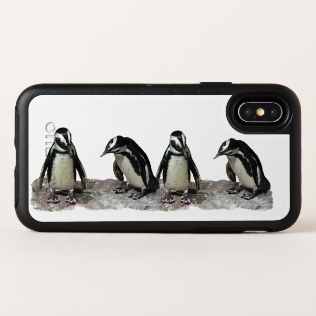 White and Black Penguins OtterBox iPhone 11 Case (Back Horizontal)