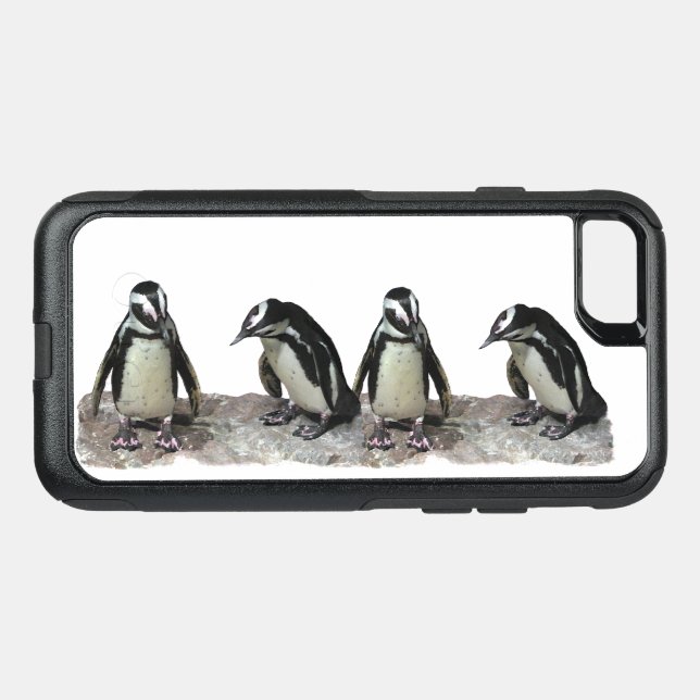 White and Black Penguins OtterBox iPhone 11 Case (Back Horizontal)