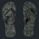 White and Black Rose Gothic Wedding Flip-Flops Flip Flops<br><div class="desc">Our black and white floral rose gothic wedding flip-flop sandals are made to match out Gothic Black Rose Wedding Collection.  Dark black and bright white contrast with an abundance of dark floral motifs.  Script font paired with serif font,  lends to an artistic look that matches well with gothic style.</div>