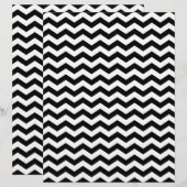 White and Black Zig Zag (Front/Back)