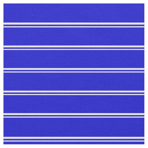 White and Blue Colored Striped Pattern Fabric