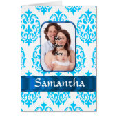 White and blue damask (Front)
