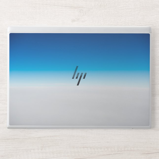 white and blue HP EliteBook 840 G5/G6, 745 G5/G6 Laptop Skin (Front)