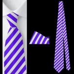 White And Blue Striped Abstract Pattern Neck Tie<br><div class="desc">White And Blue Striped Abstract Pattern Neck Tie.</div>