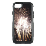 White and Gold Fireworks I Patriotic Celebration OtterBox Commuter iPhone SE/8/7 Case