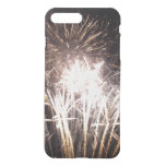 White and Gold Fireworks I Patriotic Celebration iPhone 8 Plus/7 Plus Case