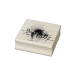 White and Gold Fireworks I Rubber Stamp