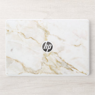 White And Gold Marbel HP Laptop 15t/15z, HP Laptop Skin
