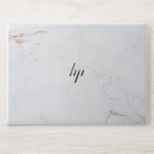 White and Gold Marble HP EliteBook 830 G5/G6, 735  Laptop Skin