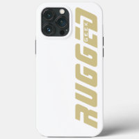 white and gold RUGGED GEEK