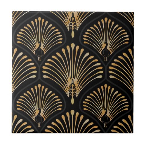 white and gold wall tiles yellow fan strip