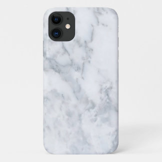White and Gray Marble iPhone 11 Case