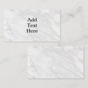 White and Gray Marble Enclosure Card