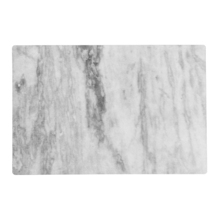 White And Gray Marble Texture Pattern Placemat