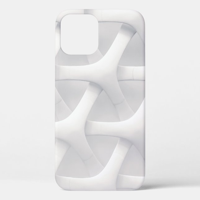 White and gray optical illusion Case-Mate iPhone case (Back)