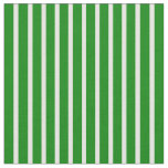 [ Thumbnail: White and Green Lines Fabric ]