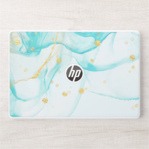 White And Green Marbel HP Laptop 15t/15z, HP Laptop Skin