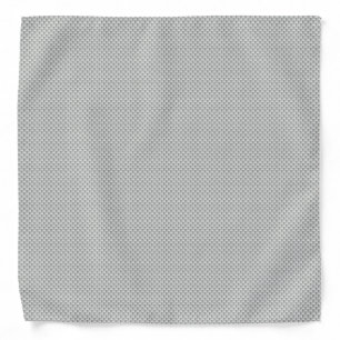 White and Grey Carbon Fiber Graphite Bandana