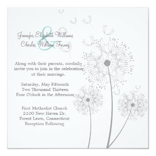 Dandelion Wedding Invitations 9