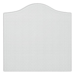 White and grey geometric pattern with interlocking door sign