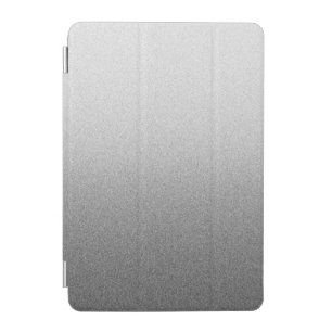 White and Grey Glitter  iPad Mini Cover
