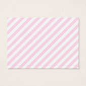 White and Light Pink Stripes. (Back)