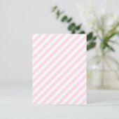 White and Light Pink Stripes. (Standing Front)