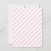 White and Light Pink Stripes. (Back)