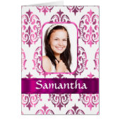 White and pink damask (Front)