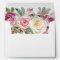 White and Pink Floral Rose All Occasion Envelope