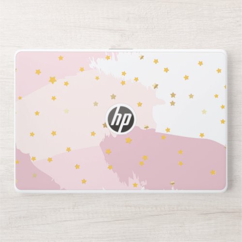 White and Pink Marbel HP Laptop skin 15t15z