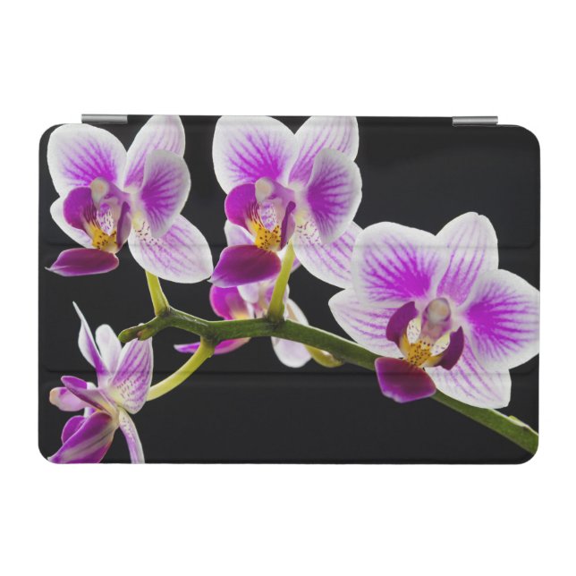 White and purple orchid iPad mini cover (Horizontal)