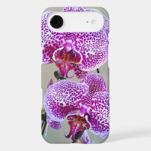 White and Purple Orchids Close-Up Photography iPhone 17 Air Case