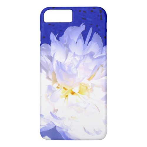 White and purple Peony photo iPhone 8 Plus7 Plus Case